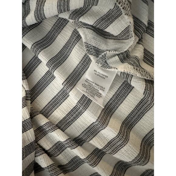 Ava James Striped Sleeveless Top – Size L - Picture 5 of 6
